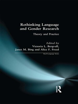 cover image of Rethinking Language and Gender Research